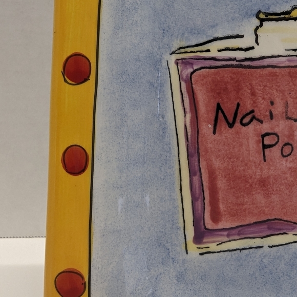 Ceramic Nail Polish Tray by Certified International - Picture 5 of 8